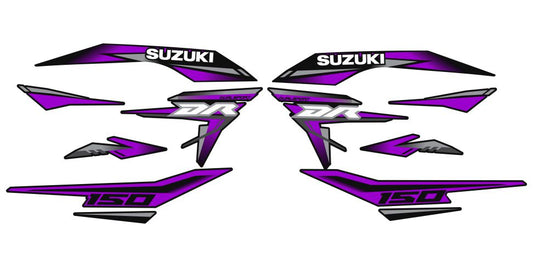DR 150 PERSONALIZADO MORADO