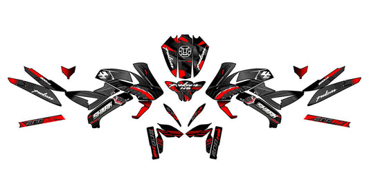 PULSAR NS 200 PERSONALIZADA V8
