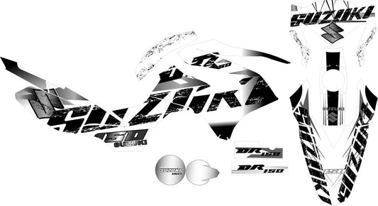 DR 150 PERSONALIZADO COMPLETO BLANCO