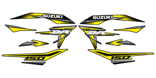 DR 150 PERSONALIZADO AMARILLO