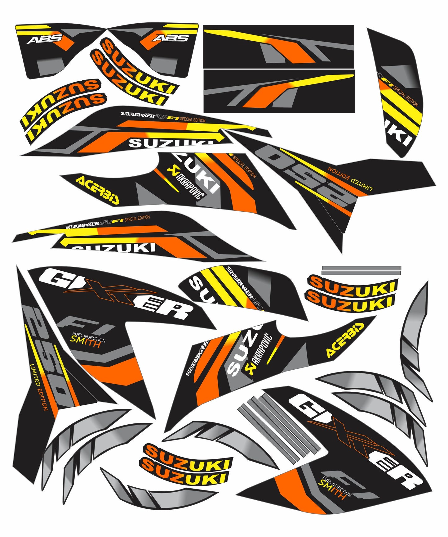 GIXXER 200 PERSONALIZADA