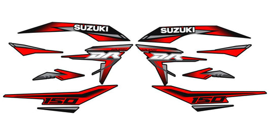 DR 150 PERSONALIZADO ROJO
