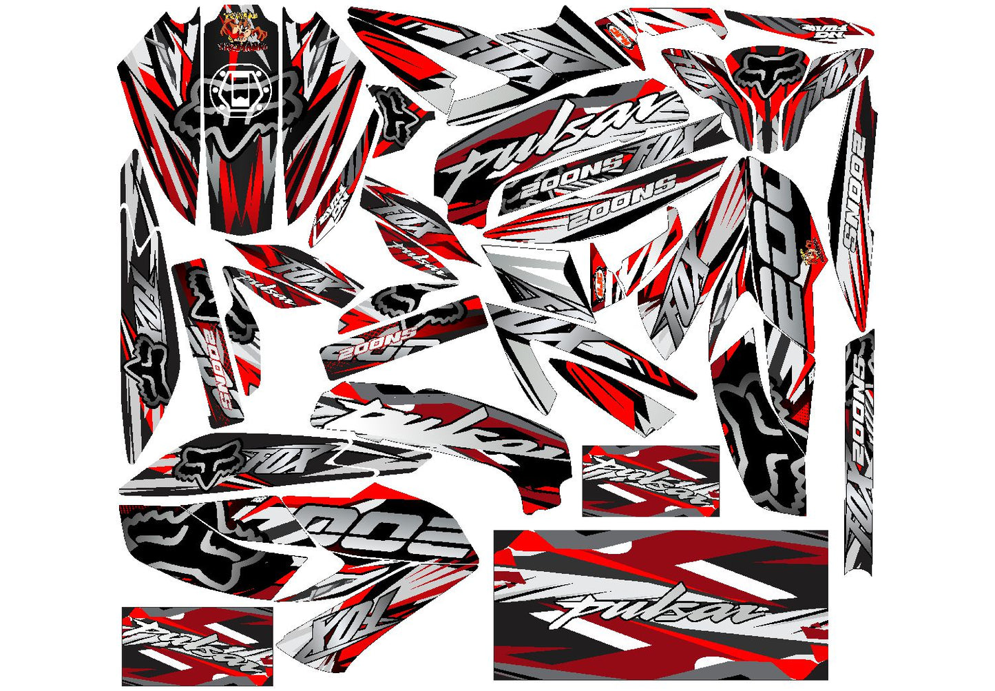 PULSAR NS 200 PERSONALIZADA V2