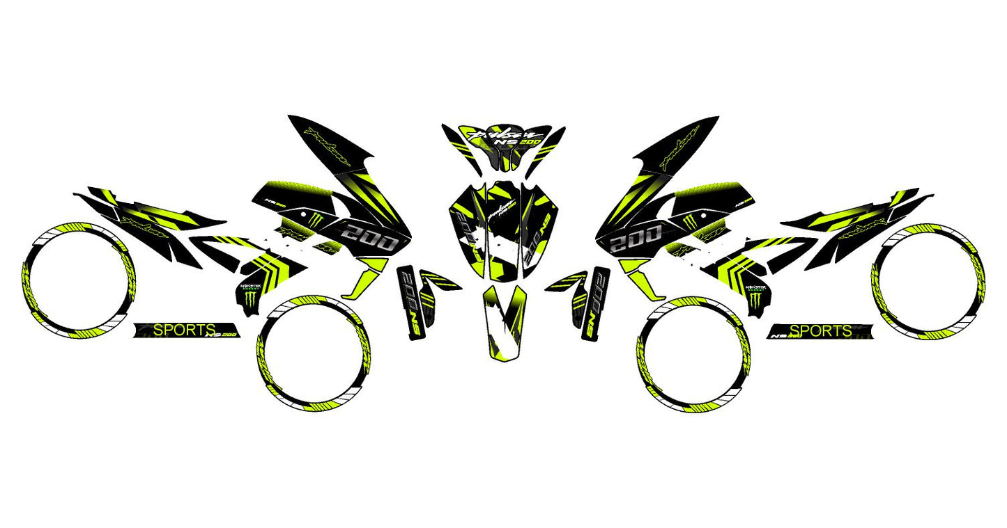 PULSAR NS 200 PERSONALIZADA V11