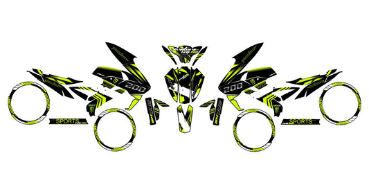 PULSAR NS 200 PERSONALIZADA V11