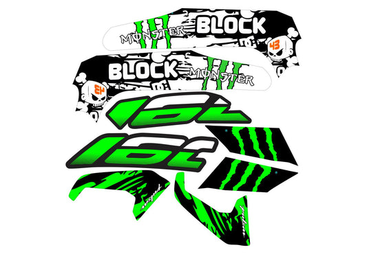 PULSAR 160 TIPO BLOCK VERDE