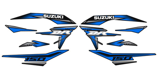 DR 150 PERSONALIZADO AZUL