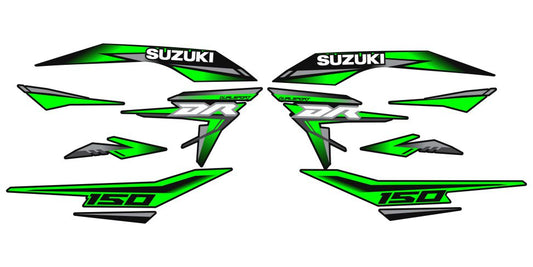 DR 150 PERSONALIZADO VERDE
