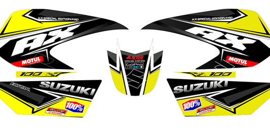 AX100 RACING TANQUE HUNDIDO