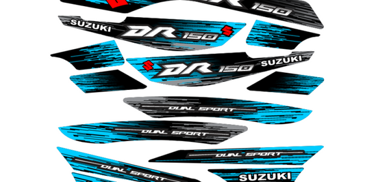 DR 150 RACING CIELO GRIS