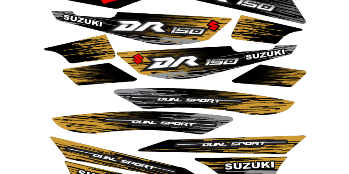 DR 150 RACING DORADA GRIS
