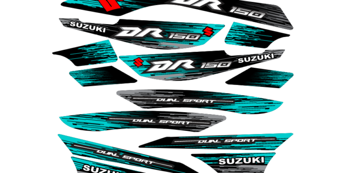 DR 150 RACING MENTA GRIS